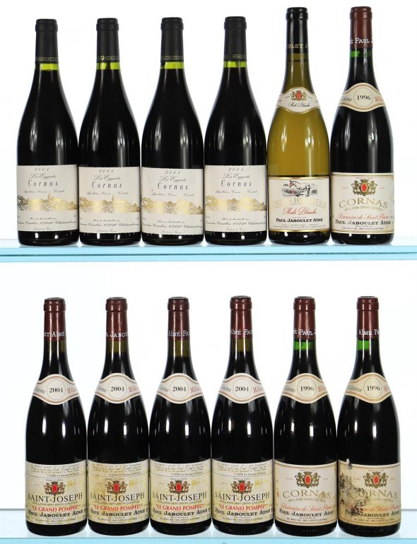 1996/2019 Mixed Case of Red and White Rhone