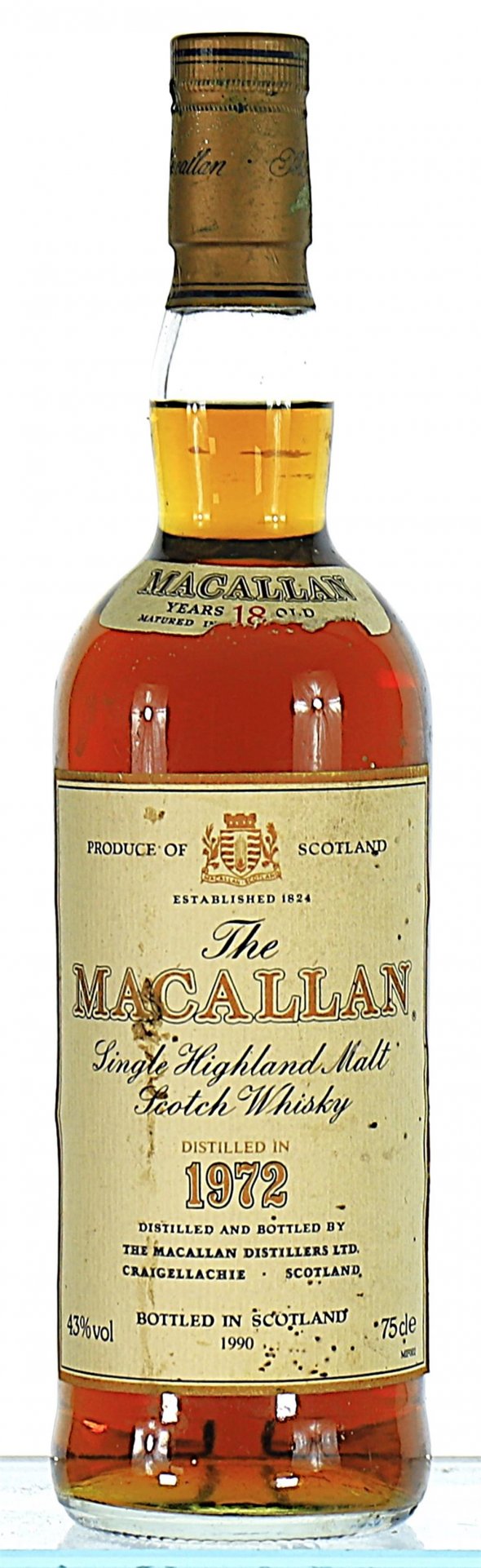 Macallan, Highland Single Malt 18YO 1972, Speyside