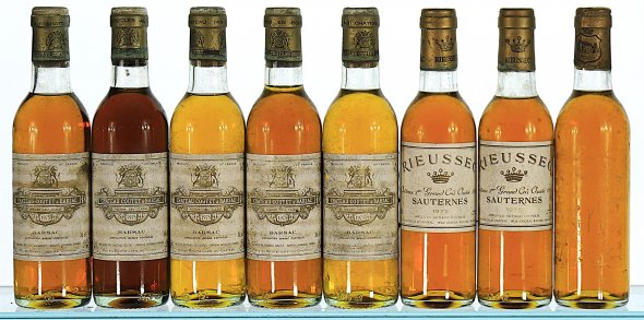 1971/975 Mixed Lot of Sauternes (Halves)