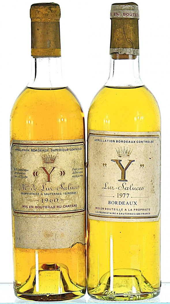 1960/1977 Mixed Lot of Y de Yquem, Chateau d'Yquem