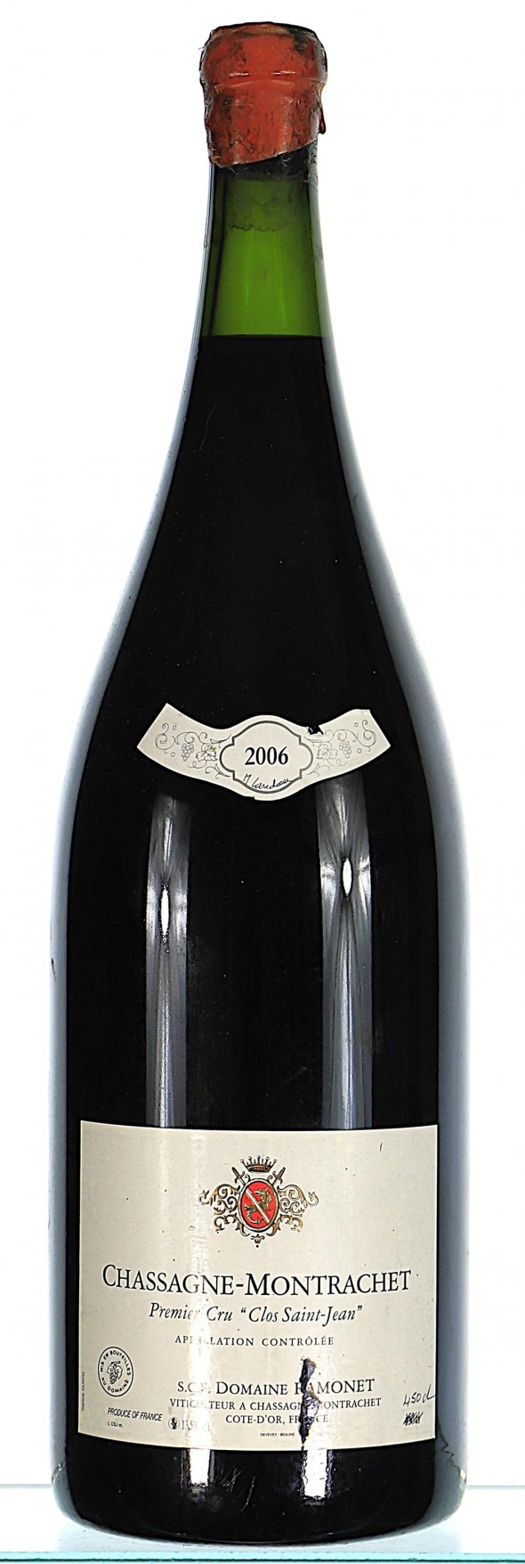 Jean-Claude Ramonet, Chassagne-Montrachet Premier Cru, Clos Saint-Jean (Double Magnum)