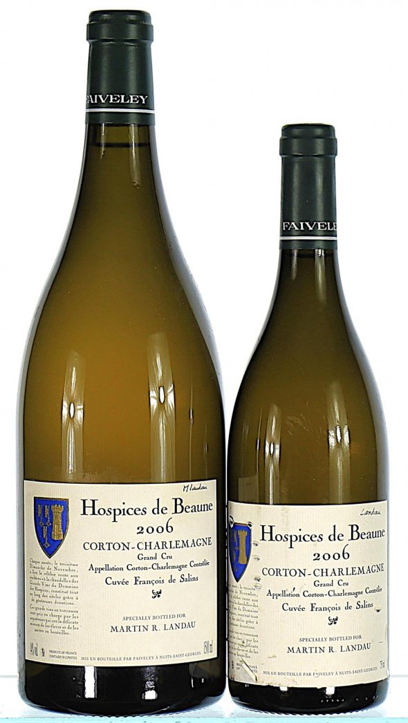 Hospices de Beaune (Faiveley), Corton-Charlemagne Grand Cru, Francois de Salins (Mixed Formats)