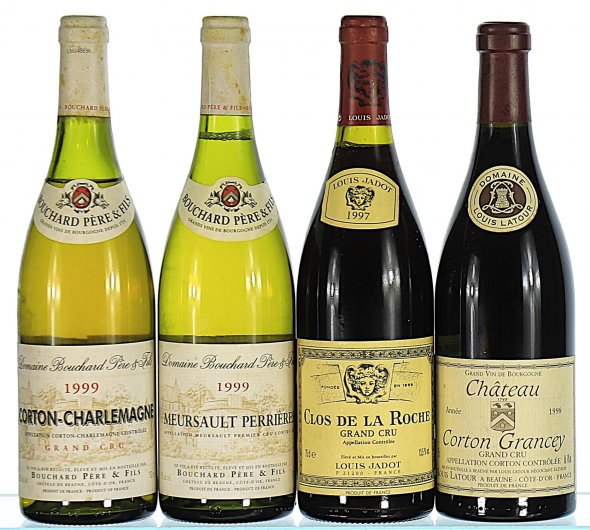 1997/1999 Mixed Lot of Red and White Grand and Premier Cru Burgundy