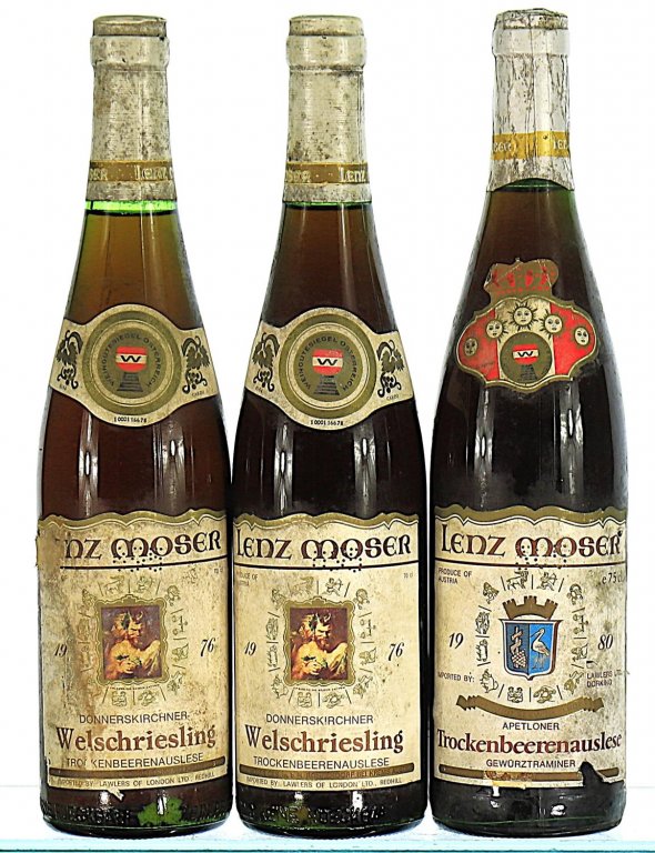 1976/1980 Mixed Lot of Lenz Moser TBA