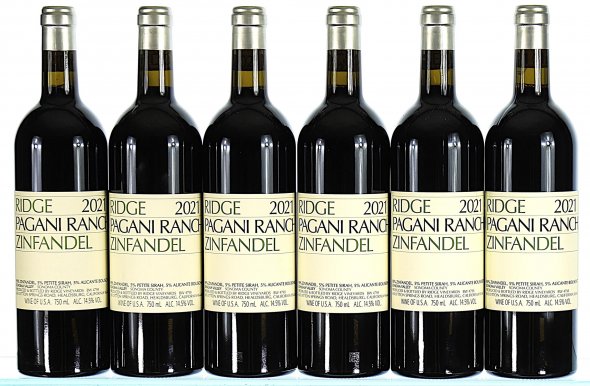 Ridge, Pagani Ranch Zinfandel, Sonoma Valley - In Bond