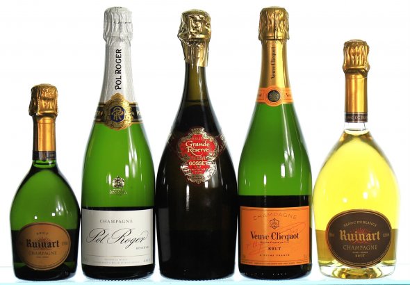 NV Mixed Lot of Grande Marque Champagne