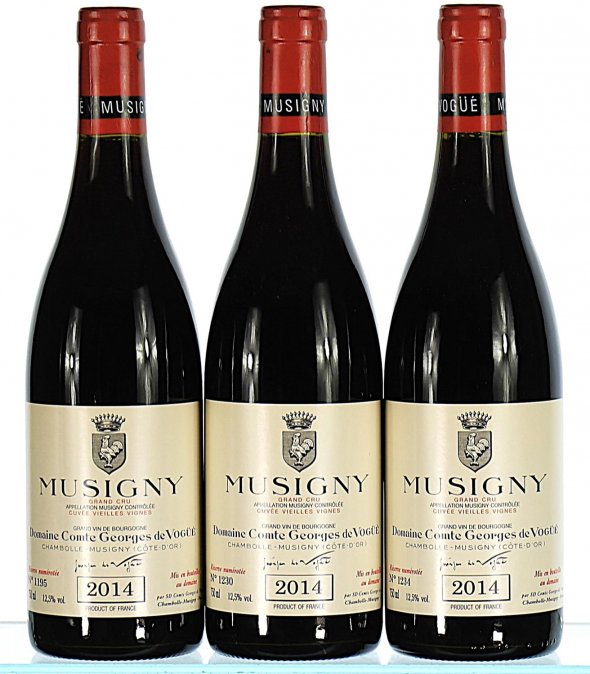 Domaine Comte Georges de Vogue, Musigny Grand Cru, Cuvee Vieilles Vignes - In Bond