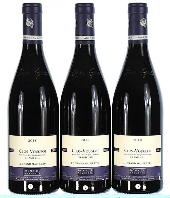Domaine Anne Gros, Clos de Vougeot Grand Cru, Le Grand Maupertui - In Bond 