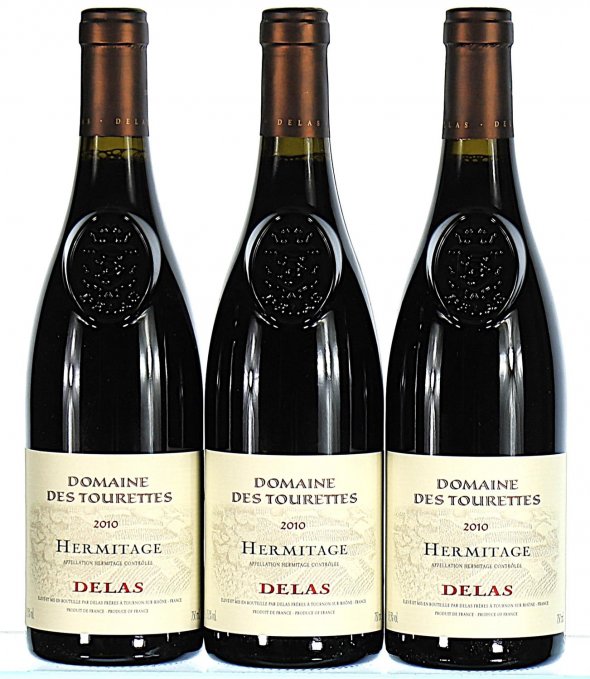 Delas, Hermitage, Domaine des Tourettes Rouge