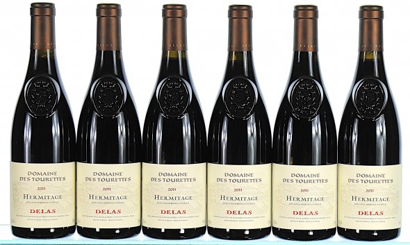 Delas, Hermitage, Domaine des Tourettes Rouge