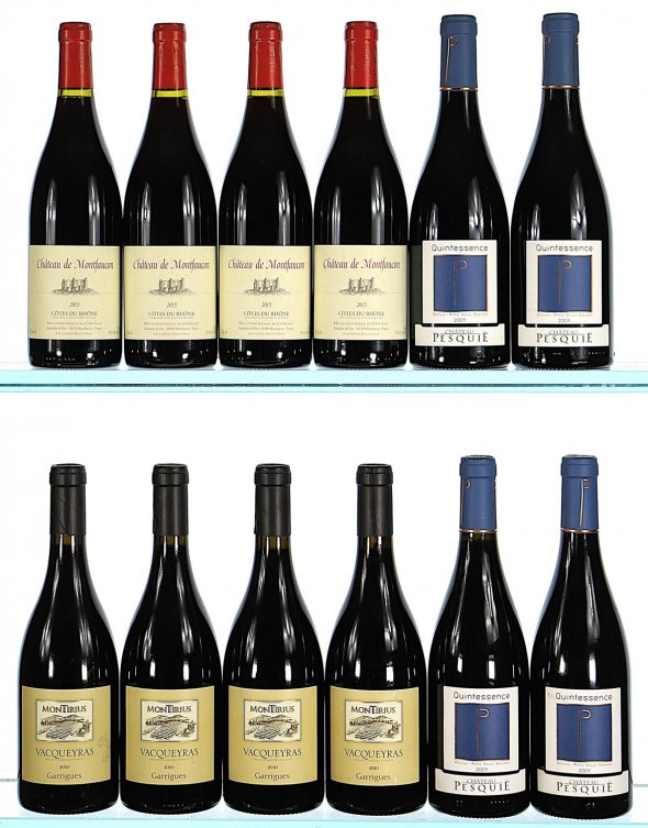 2009/2015 Mixed Lot of Rhone Wines