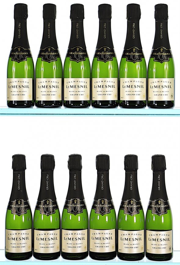 Le Mesnil, Blanc de Blancs Brut, Grand Cru (Halves)