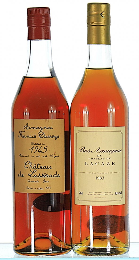 1945/1983 Mixed Lot of Armagnac