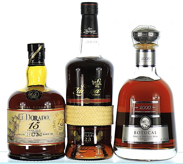 A Fine Mixed Lot of Important Aged Rum
