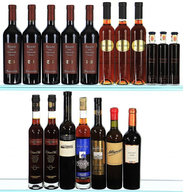 1996/2003 Stunning Mixed Lot of some of the World's Finest Sweet Wine