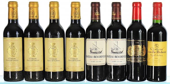1995/2004 A Fine Mixed Lot of Bordeaux (Halves)