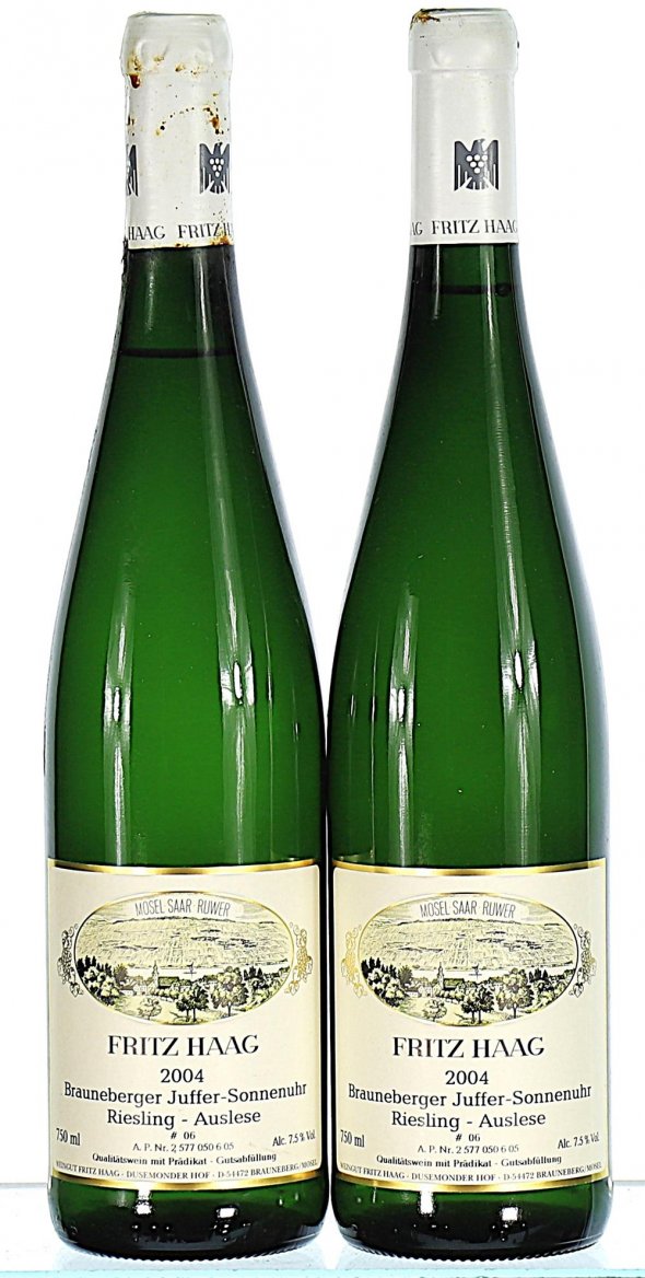 Fritz Haag, Brauneberger Juffer Sonnenuhr Riesling Auslese, Mosel
