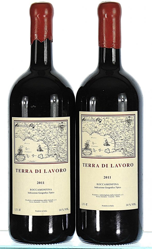 Galardi, Terra Lavoro, Roccamonfina IGT (Magnums)