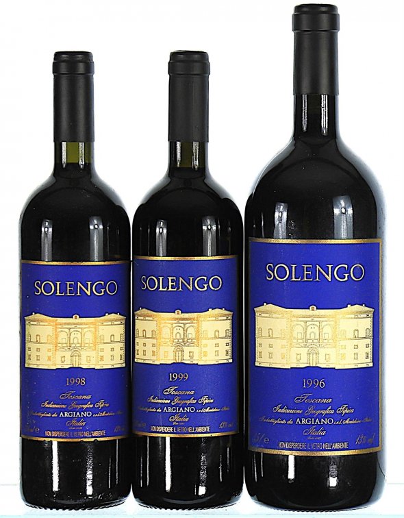1996/1999 Argiano, Solengo, IGT (Mixed Formats)