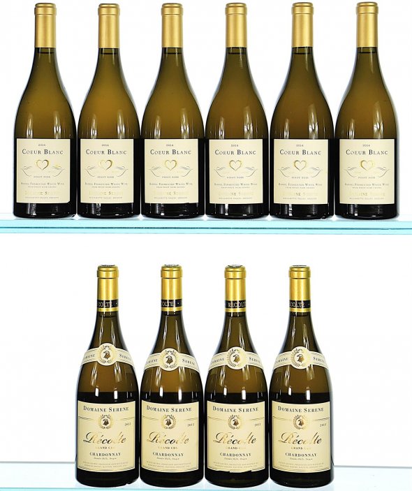 2013/2014 Mixed Lot of Domaine Serene Chardonnay & Pinot Blanc