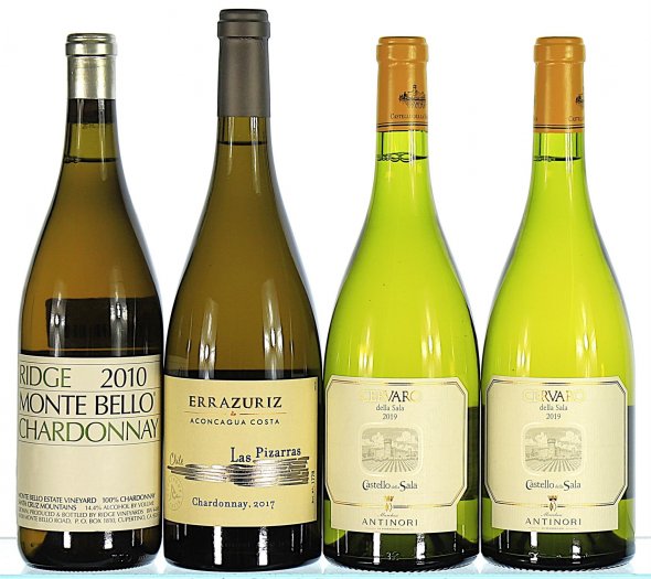 2010/2019 Mixed Lot of Chardonnay from Great Estates