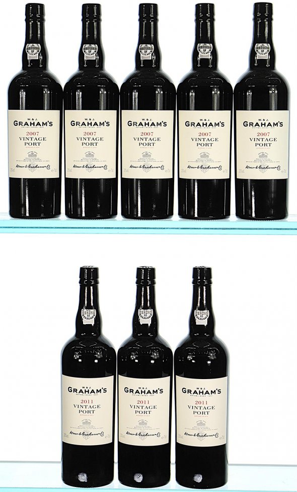 2007/2011 Mixed Lot of Graham's, Vintage Port