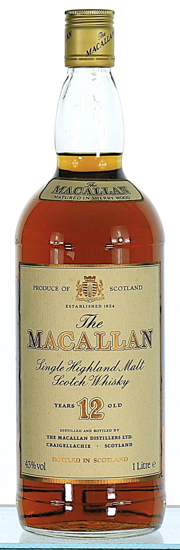 Macallan, Highland Single Malt Sherry Oak Cask 12YO, Speyside