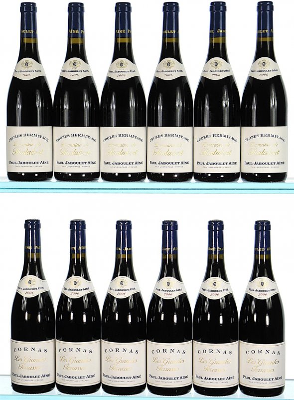 Mixed Lot of Paul Jaboulet Aine Crozes-Hermitage and Cornas 