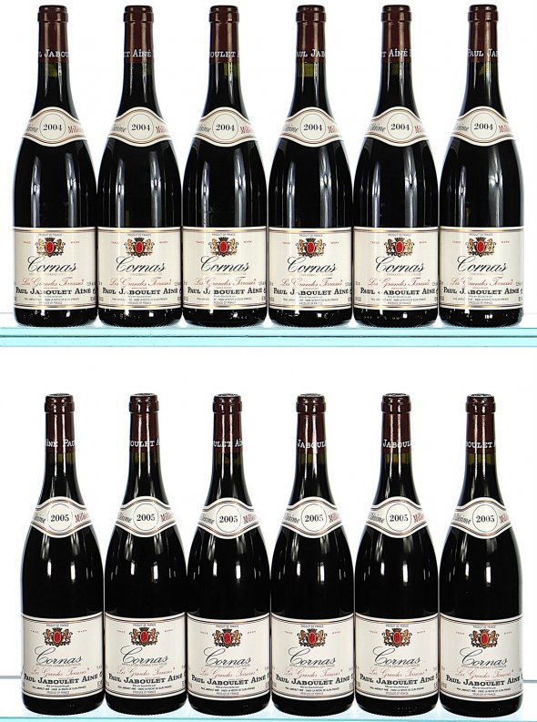 2004/2005 Mixed Lot of Paul Jaboulet Aine, Cornas, Les Grandes Terrasses 
