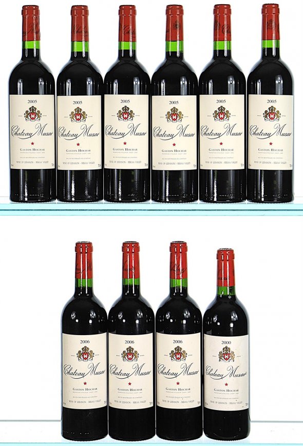 2000/2006 Mixed Lot of Chateau Musar, Red