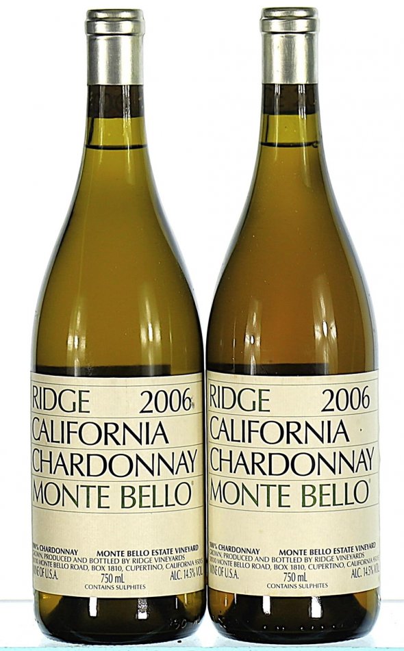 Ridge, Monte Bello Chardonnay, Santa Cruz Mountains