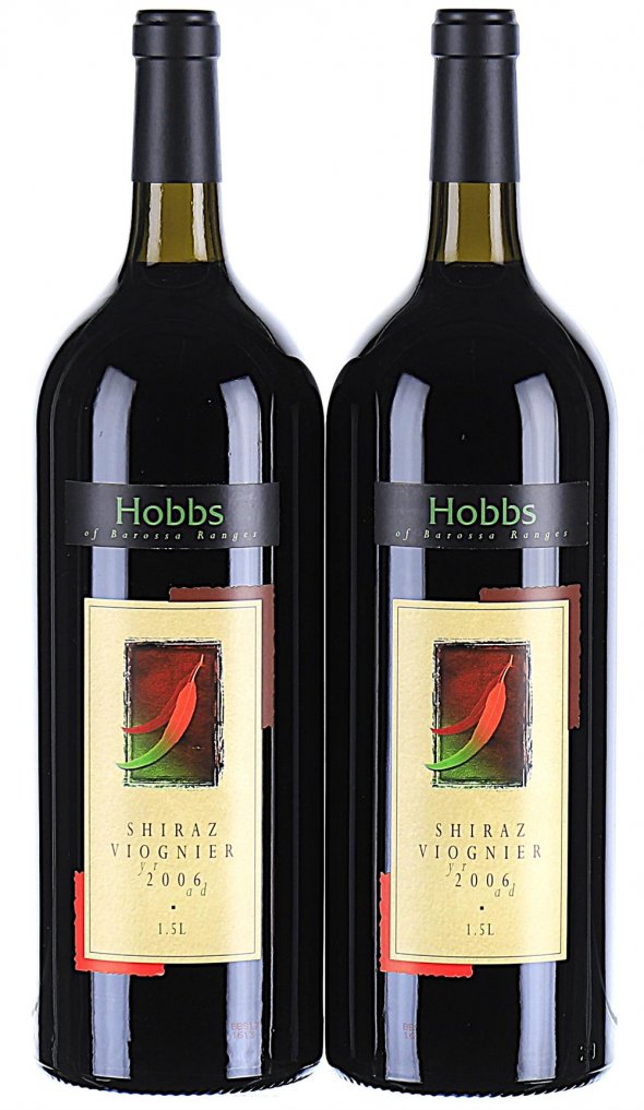 Hobbs Of Barossa Ranges, Shiraz Viognier, Barossa Valley (Magnums)  - In Bond