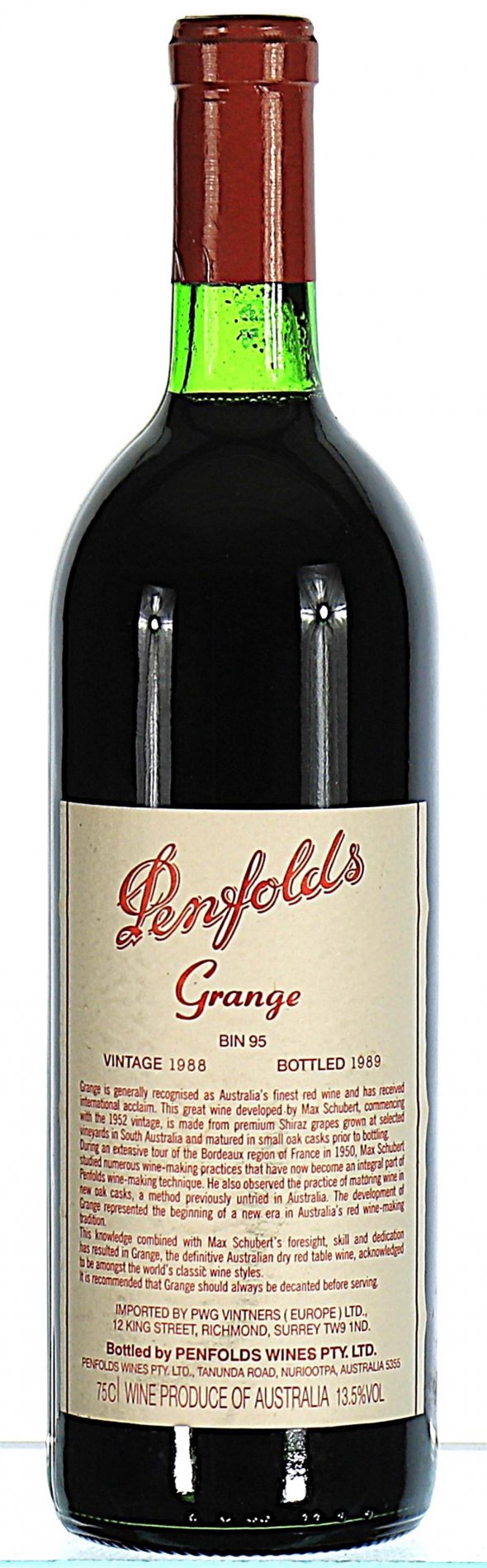 Penfolds, Grange, South Australia
