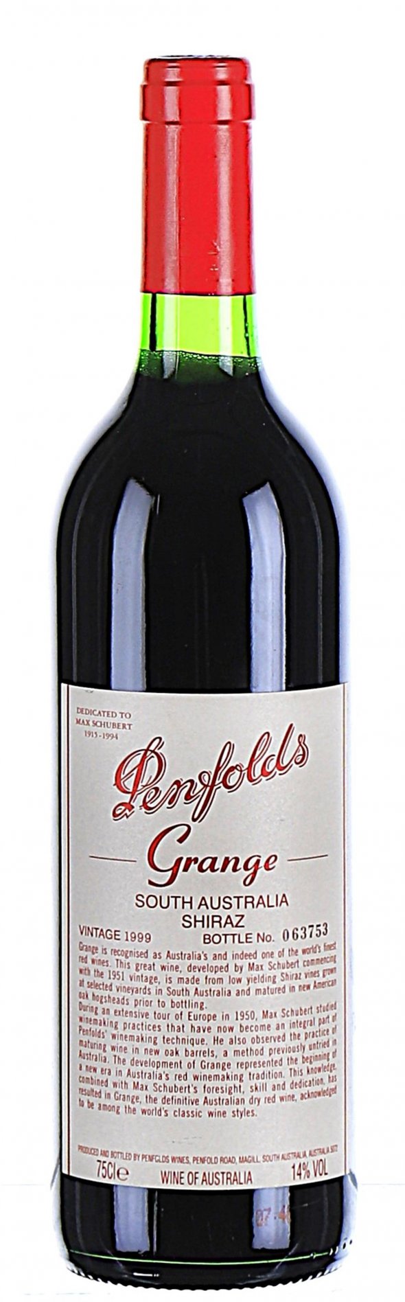Penfolds, Grange, South Australia
