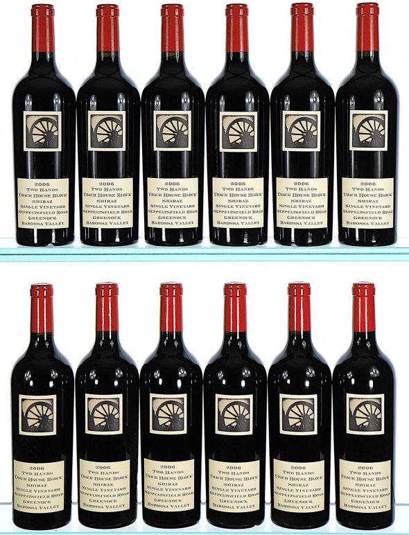 Two Hands, Coach House Block Shiraz, Barossa Valley  - In Bond