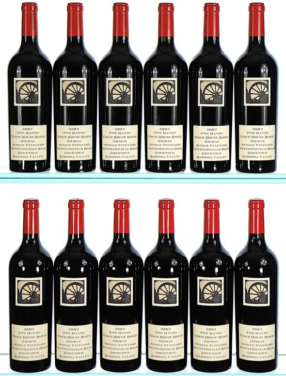 Two Hands, Coach House Block Shiraz, Barossa Valley  - In Bond