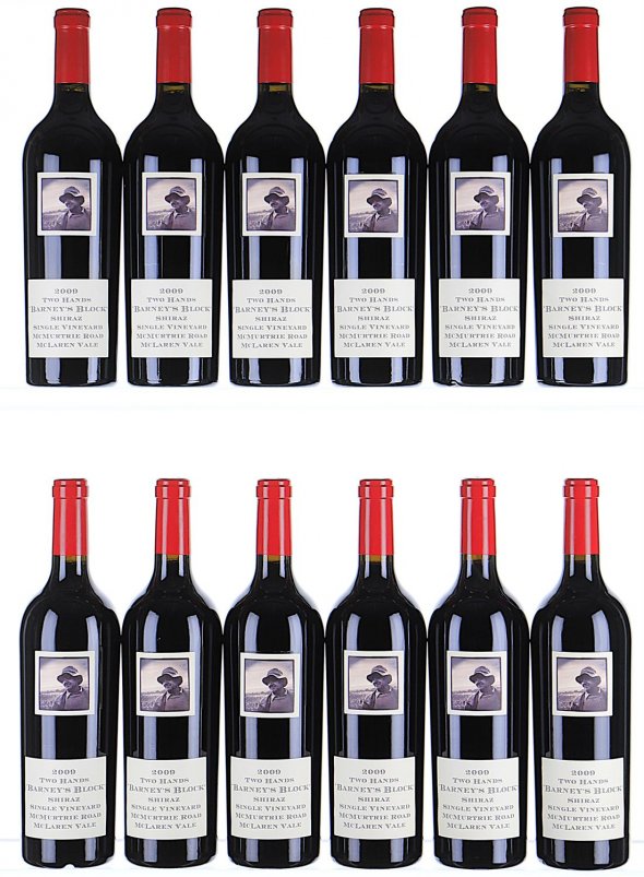 Two Hands, Barneys Block Shiraz, Mclaren Vale  - In Bond