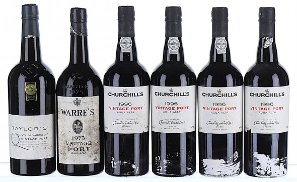 1975/1996 Mixed Lot of Vintage & Single Vineyard Port