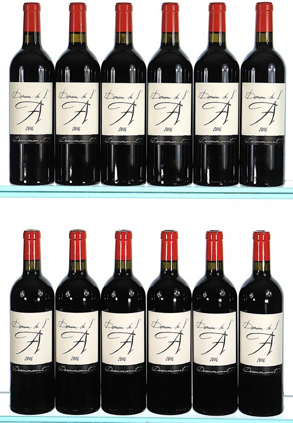 Domaine l'A, Castillon-Cotes de Bordeaux - In Bond