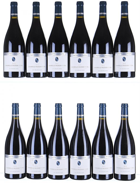 2012/2015 Michele et Patrice Rion, Chambolle-Musigny Premier Cru, Les Gruenchers