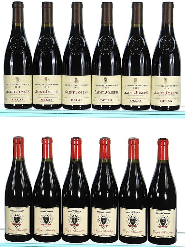 Mixed Lot of Saint-Joseph and Crozes-Hermitage