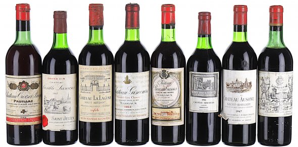 1964/1967 Mixed Lot of Bordeaux