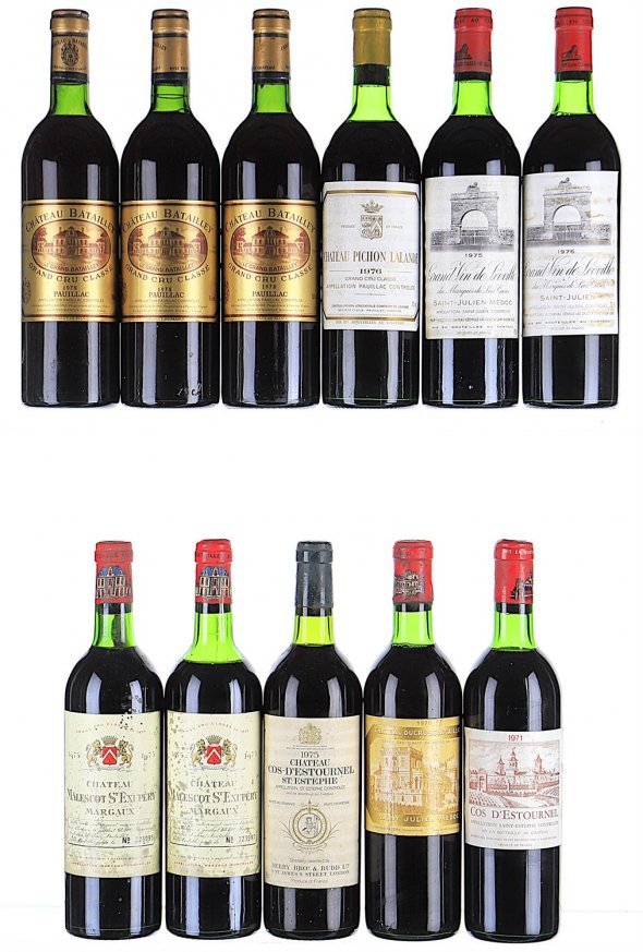1970/1978 A Very Fine Mixed Lot of Bordeaux