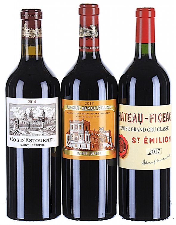 2014/2017 Mixed Lot of Cru Classe Bordeaux