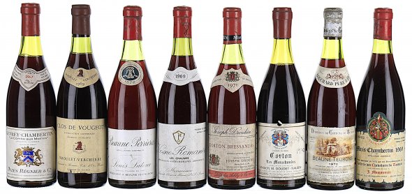 1967/1972 Mixed Lot of Grand & Premier Cru Burgundy