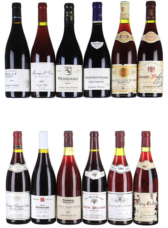 1983/2019 A Fine Mixed Lot of Burgundy