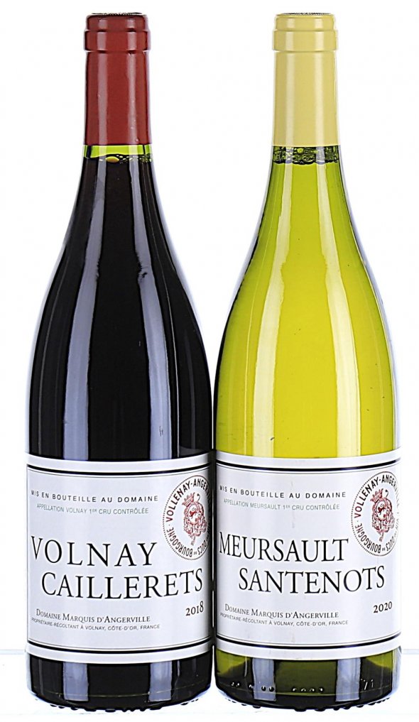 2018/2020 Mixed Lot of Burgundy from Domaine Marquis d'Angerville