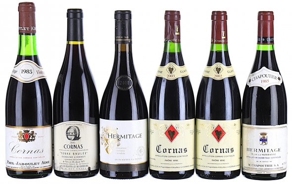 1985/2011 Mixed Lot of Northern Rhone Wines