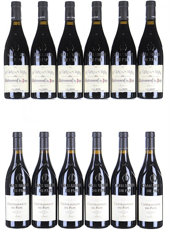 2010/2018 Mixed Lot of Chateauneuf-du-Pape