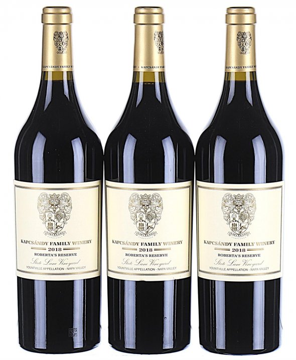 Kapcsandy Family Winery, Roberta's Reserve, Yountville